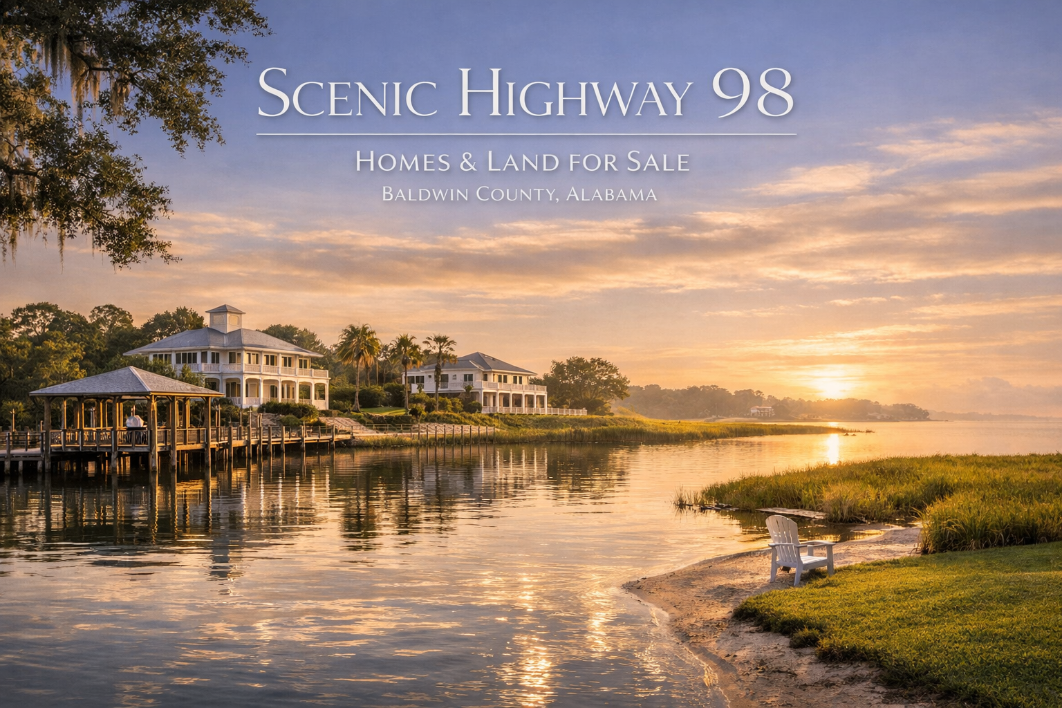Scenic Highway 98 Homes For Sale Baldwin County Alabama, Fairhope, Point Clear, Daphne, Montrose